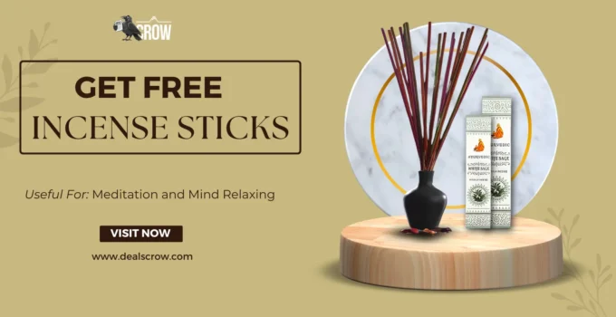 Get Free Samples Incense Sticks: Limited Time Offer:
