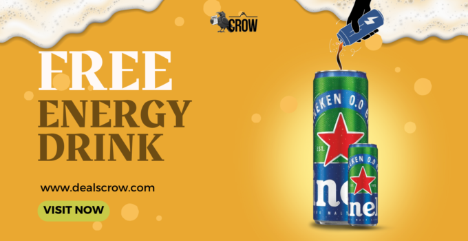 Get Free Energy Drink Sample: Non-alcoholic Energy Drink