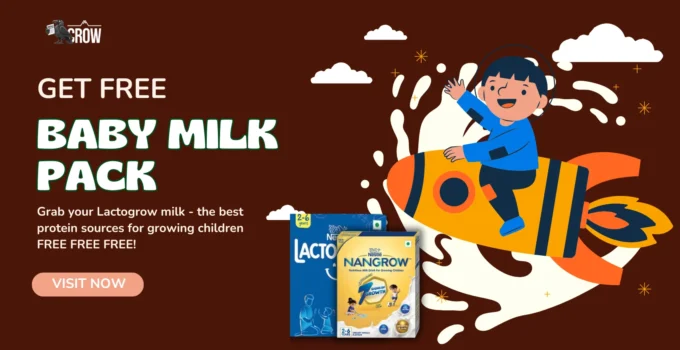Get Free Sample of Lactogrow Milk: Free Baby Milk Pack