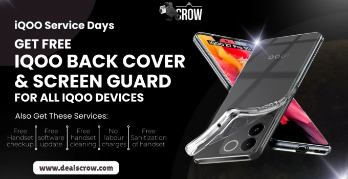 iQOO Service Days: Free Back Cover, Free Screen Guard and More