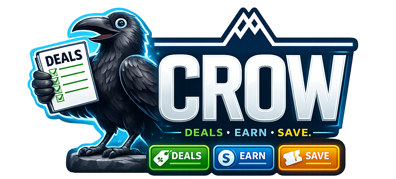 Deals Crow – New Deals, Samples and Free Money