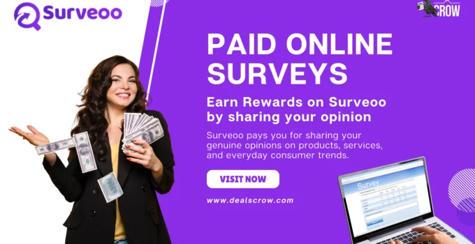 Paid Online Surveys: Earn Rewards on Surveoo by sharing your opinion