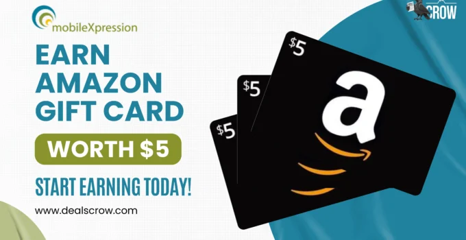 Earn an Amazon Gift Card Worth $5: MobileXpression